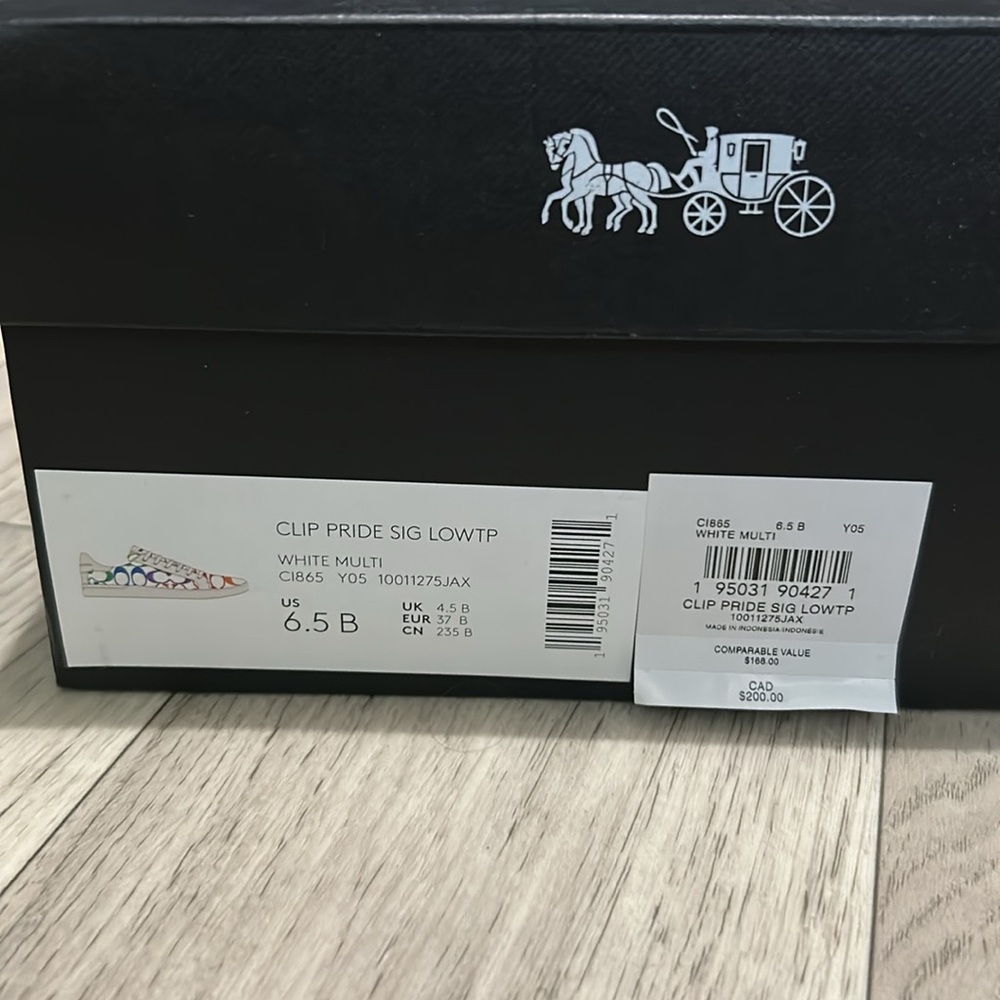 Coach Pride Shoes - Picture 6 of 6